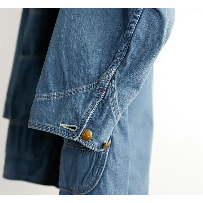 orslow オアスロウ LOOSE FIT DENIM COVERALL USED カバーオール 00