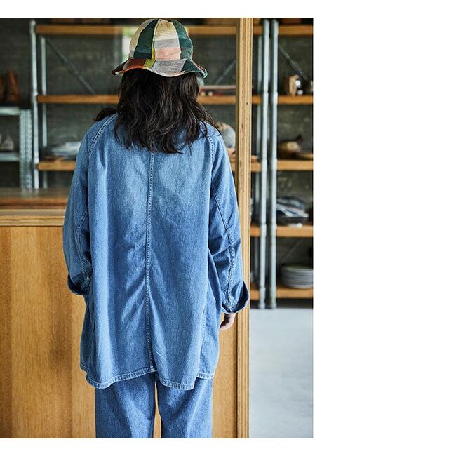 orslow オアスロウ LOOSE FIT DENIM COVERALL USED カバーオール