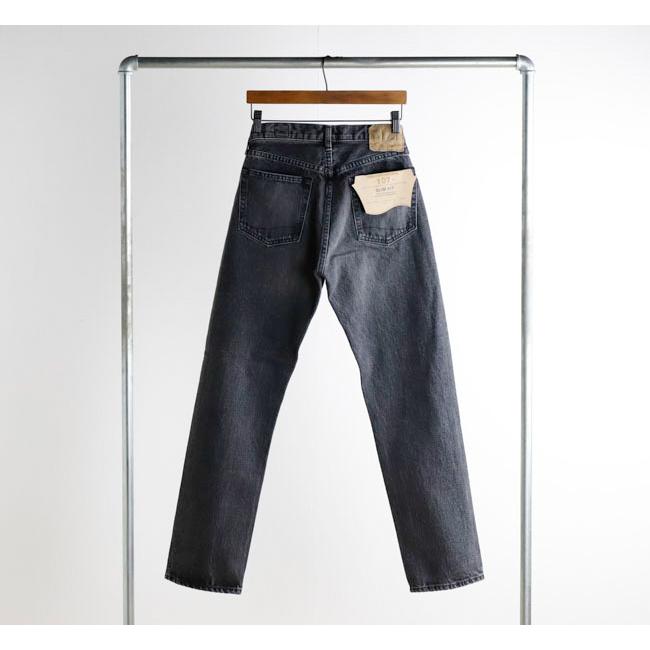 orslow オアスロウ 107 IVY FIT BLACK DENIM STONE アイビーフィット