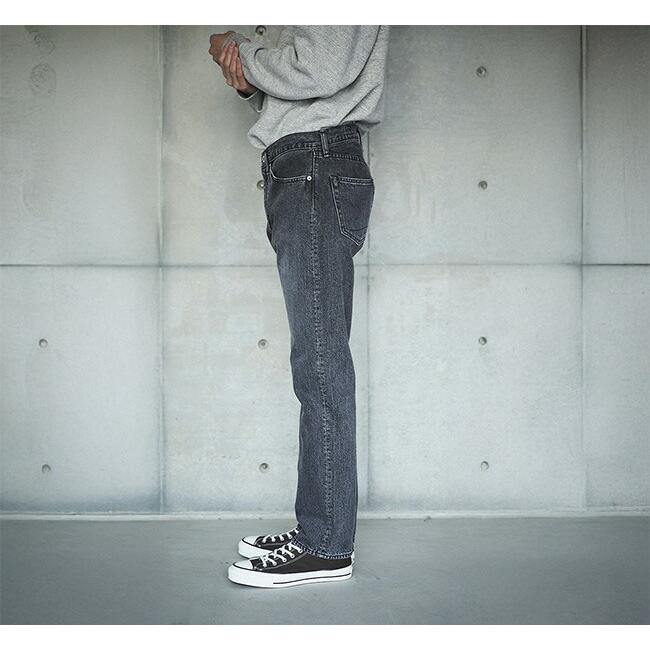orslow オアスロウ 107 IVY FIT BLACK DENIM STONE アイビーフィット