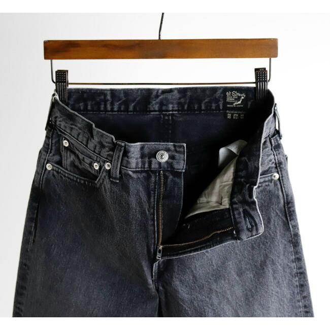 orslow オアスロウ 107 IVY FIT BLACK DENIM STONE アイビーフィット
