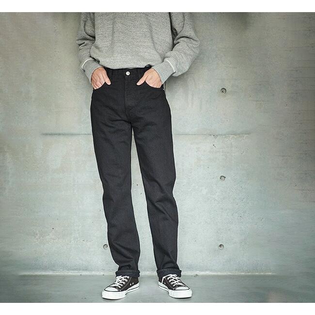 オアスロウ 107 ブラックデニム orslow オアスロウ 107 IVY FIT BLACK DENIM アイビーフィット