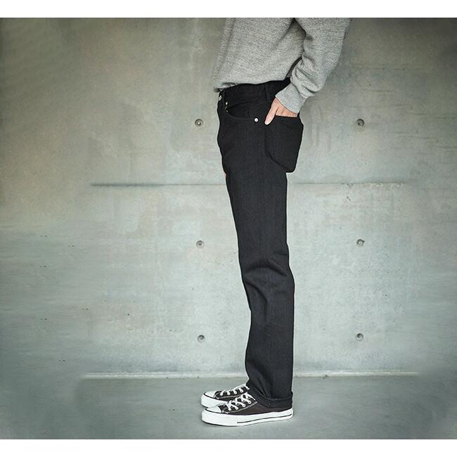 オアスロウ 107 ブラックデニム orslow】 Ivy Fit Denim 107 Black / オアスロウ アイビー