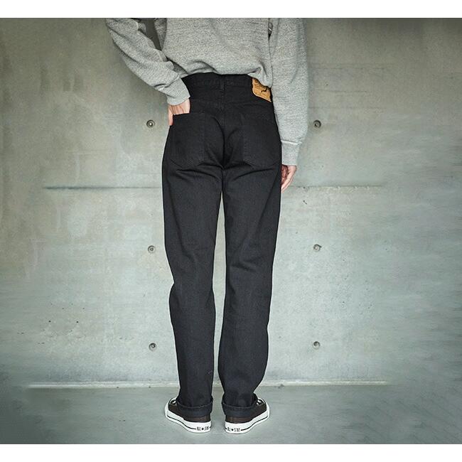 orslow オアスロウ 107 IVY FIT BLACK DENIM アイビーフィット