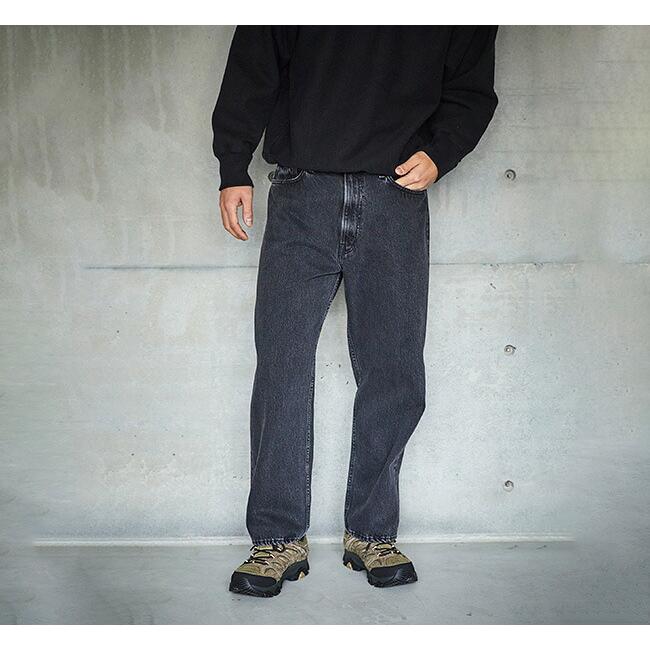 orslow オアスロウ 101 DAD'S FIT PANTS BLACK DENIM STONE ダッドフィットパンツ ブラックデニム ストーン 01-1010W-D61S | 