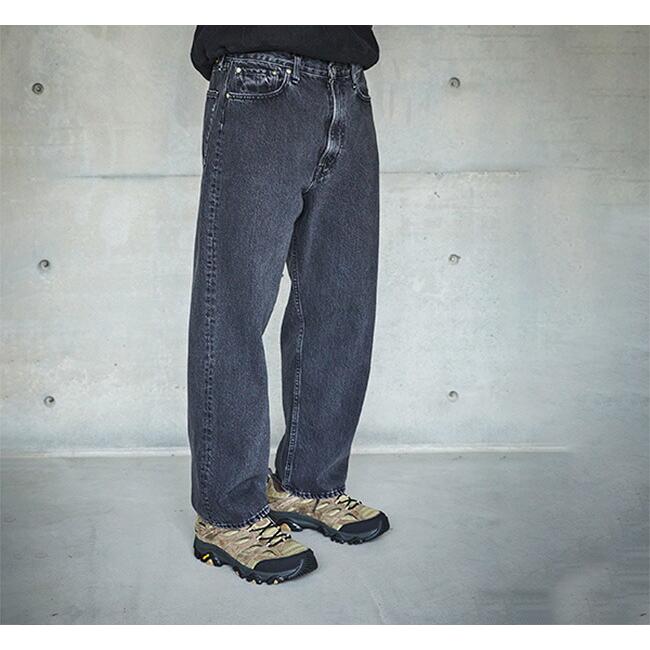 orslow オアスロウ 101 DAD'S FIT PANTS BLACK DENIM STONE ダッドフィットパンツ ブラックデニム ストーン 01-1010W-D61S |  | 02