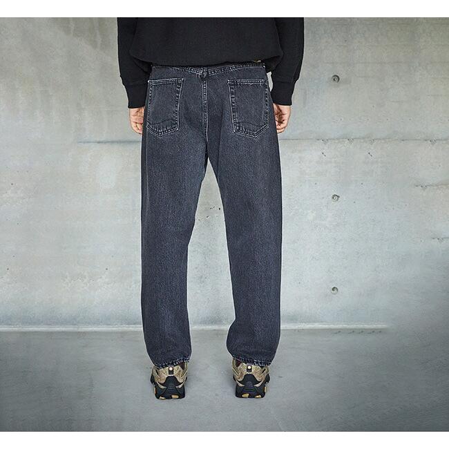 orslow オアスロウ 101 DAD'S FIT PANTS BLACK DENIM STONE ダッドフィットパンツ ブラックデニム ストーン 01-1010W-D61S |  | 03