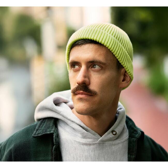 ROTOTO ロトト　帽子　COTTON ROLL UP BEANIE コットン ビーニー R5021 | 