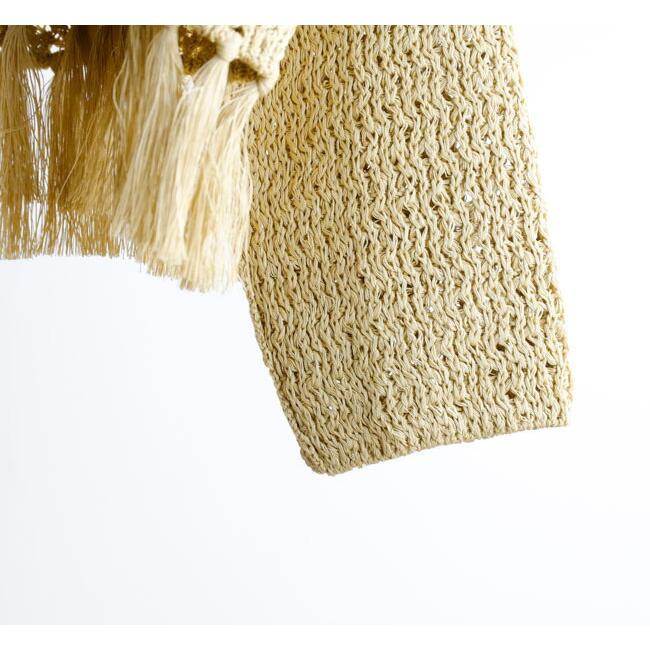 SALE40%OFF //unfil アンフィル double honeycomb mesh fringed cardigan ボタンレスカーディガン WVSP-UW111 |  | 19