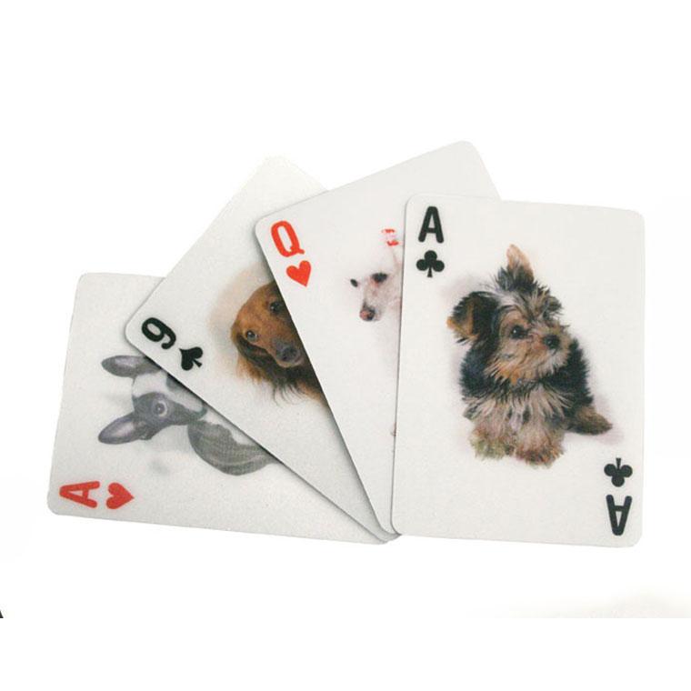 3D Dog Cards KIKKERLAND 3Dドッグカード 犬のトランプ |  | 01
