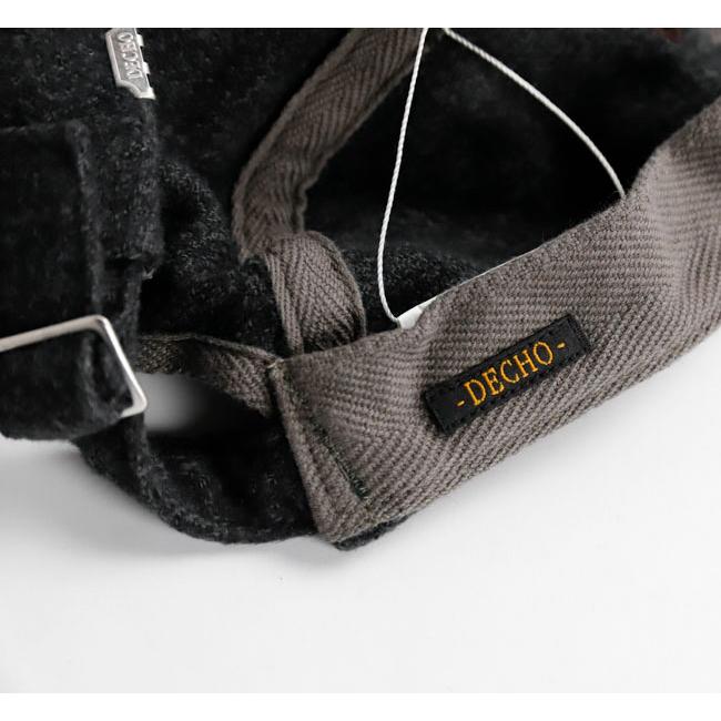 SALE40%OFF // DECHO デコ 9-4AD25 ジェットキャップ CHECK & MOLESKIN DUCKBILL JET CAP |  | 10