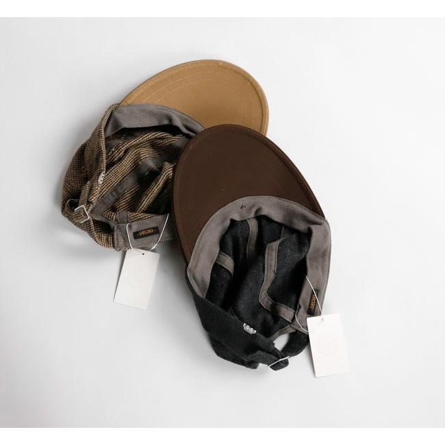 SALE40%OFF // DECHO デコ 9-4AD25 ジェットキャップ CHECK & MOLESKIN DUCKBILL JET CAP |  | 14