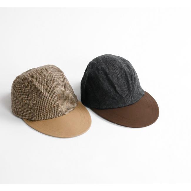 SALE40%OFF // DECHO デコ 9-4AD25 ジェットキャップ CHECK & MOLESKIN DUCKBILL JET CAP |  | 03
