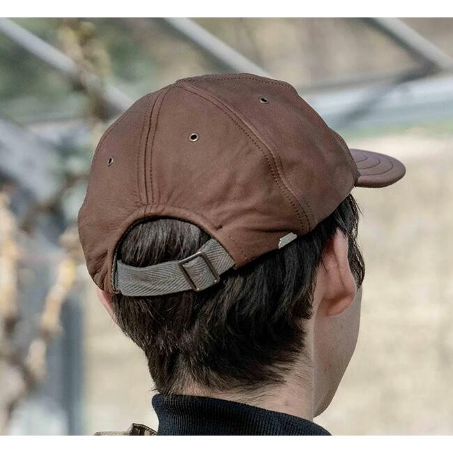 DECHO デコ 9-6AD25 レザー6パネルキャップ LEATHER 6 PANEL CAP |  | 01