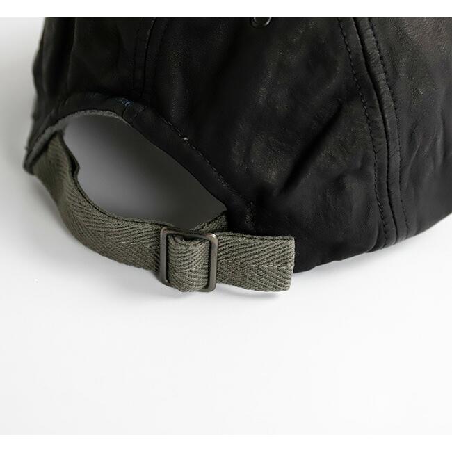 DECHO デコ 9-6AD25 レザー6パネルキャップ LEATHER 6 PANEL CAP |  | 09