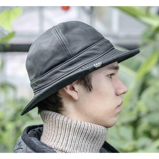SALE40%OFF // DECHO デコ 9-7AD25 レザーファティーグハット LEATHER FATIGUE HAT |  | 01