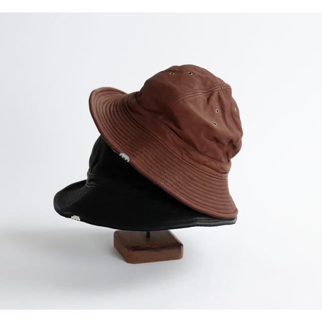 SALE40%OFF // DECHO デコ 9-7AD25 レザーファティーグハット LEATHER FATIGUE HAT |  | 02