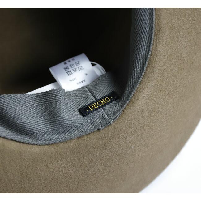 SALE40%OFF // DECHO デコ 9-8AD25 ウールクラッシュハット WOOL CRASH HAT |  | 17