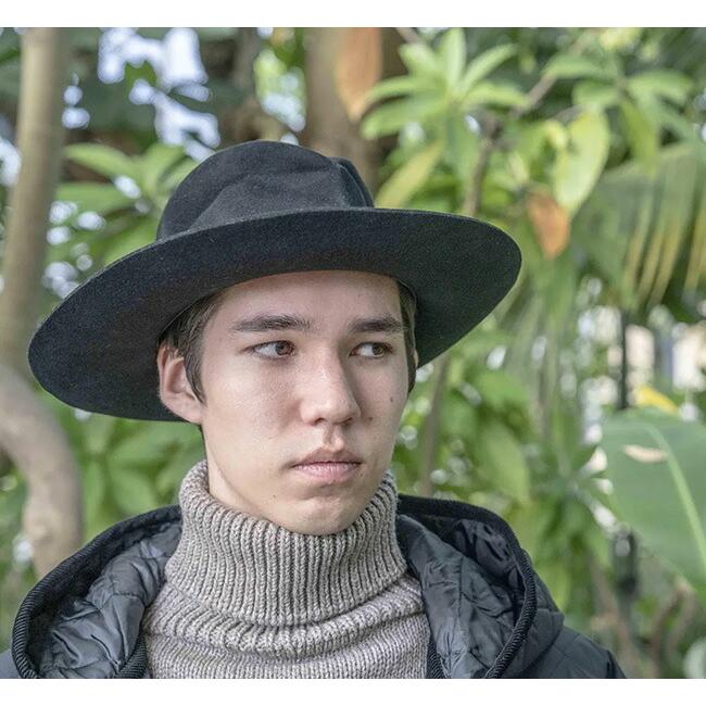 SALE40%OFF // DECHO デコ 9-8AD25 ウールクラッシュハット WOOL CRASH HAT |  | 01