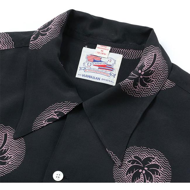 DUKE KAHANAMOKU SPECIAL EDITION “WONDROUS PALM TREE” (SHORT SLEEVE) Lot No. DK39636 ハワイアンシャツ アロハシャツ 半袖 |  | 05