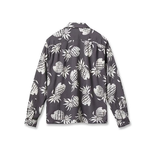 DUKE KAHANAMOKU SPECIAL EDITION “DUKE'S PINEAPPLE” (LONG SLEEVE) Lot No. DK26793 ハワイアンシャツ アロハシャツ デュークス・パイナップル |  | 04