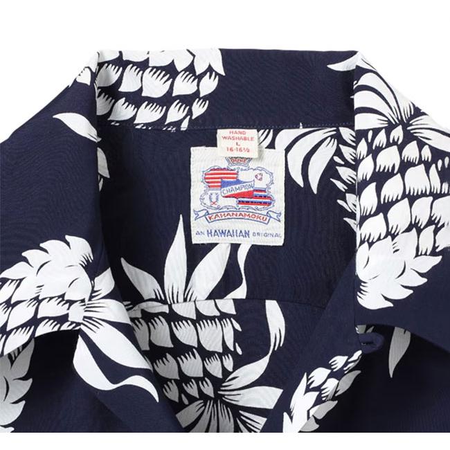 DUKE KAHANAMOKU SPECIAL EDITION “DUKE'S PINEAPPLE” (LONG SLEEVE) Lot No. DK26793 ハワイアンシャツ アロハシャツ デュークス・パイナップル |  | 06