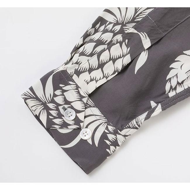 DUKE KAHANAMOKU SPECIAL EDITION “DUKE'S PINEAPPLE” (LONG SLEEVE) Lot No. DK26793 ハワイアンシャツ アロハシャツ デュークス・パイナップル |  | 09