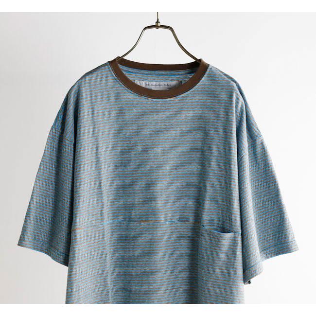 EEL Products イール プロダクツ E-26501 ユルリ TEE 1/2ボーダー YURURI TEE 1/2 border |  | 12