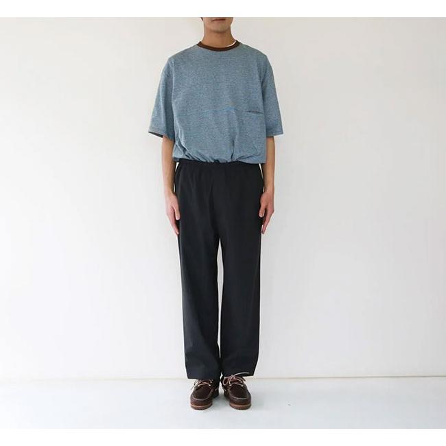 EEL Products イール プロダクツ E-26501 ユルリ TEE 1/2ボーダー YURURI TEE 1/2 border |  | 01