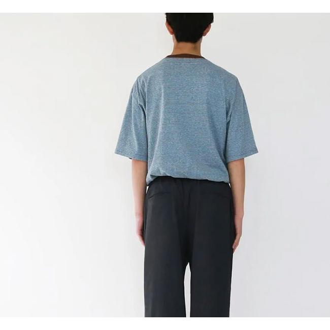 EEL Products イール プロダクツ E-26501 ユルリ TEE 1/2ボーダー YURURI TEE 1/2 border |  | 03