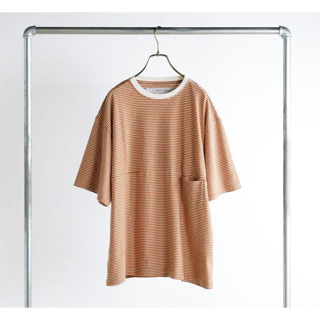 EEL Products イール プロダクツ E-26501 ユルリ TEE 1/2ボーダー YURURI TEE 1/2 border |  | 05