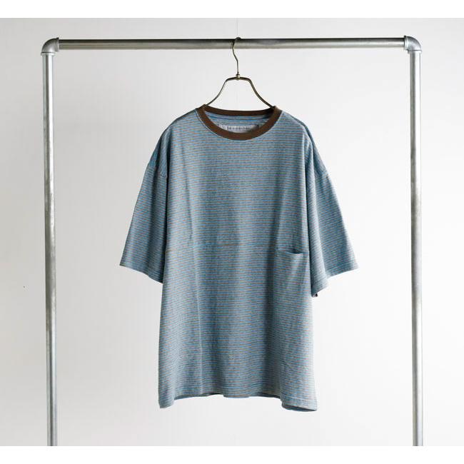EEL Products イール プロダクツ E-26501 ユルリ TEE 1/2ボーダー YURURI TEE 1/2 border |  | 06