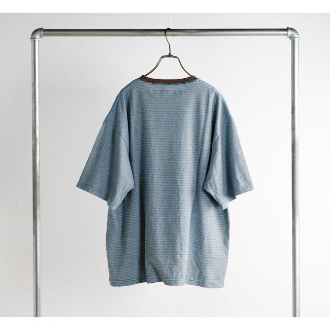 EEL Products イール プロダクツ E-26501 ユルリ TEE 1/2ボーダー YURURI TEE 1/2 border |  | 07