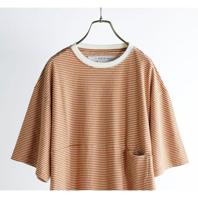 EEL Products イール プロダクツ E-26501 ユルリ TEE 1/2ボーダー YURURI TEE 1/2 border |  | 08