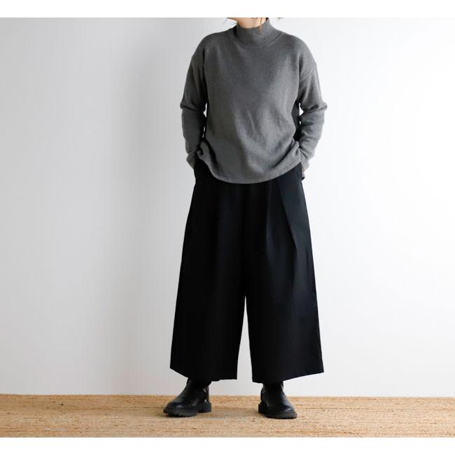 evam eva エヴァムエヴァ コットン ガウチョパンツ キュロット evam eva エヴァムエヴァ cotton culotte pant コットン
