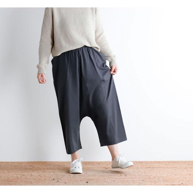 evam eva vie サルエルパンツ evam eva(エヴァム エヴァ) vie サイドタック サルエルパンツ