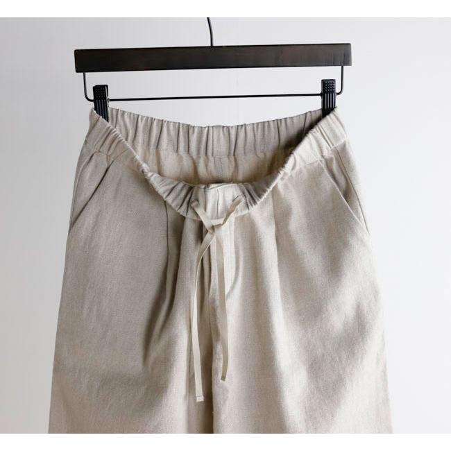 evam eva エヴァムエヴァ リネンコットンワイドパンツ linen cotton wide pants E251T036 |  | 10