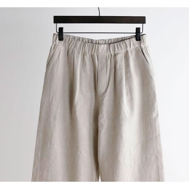 evam eva エヴァムエヴァ リネンコットンワイドパンツ linen cotton wide pants E251T036 |  | 08