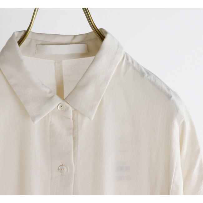 evam eva エヴァムエヴァ コットンシャツワンピース cotton shirt one-piece 251T075 |  | 12