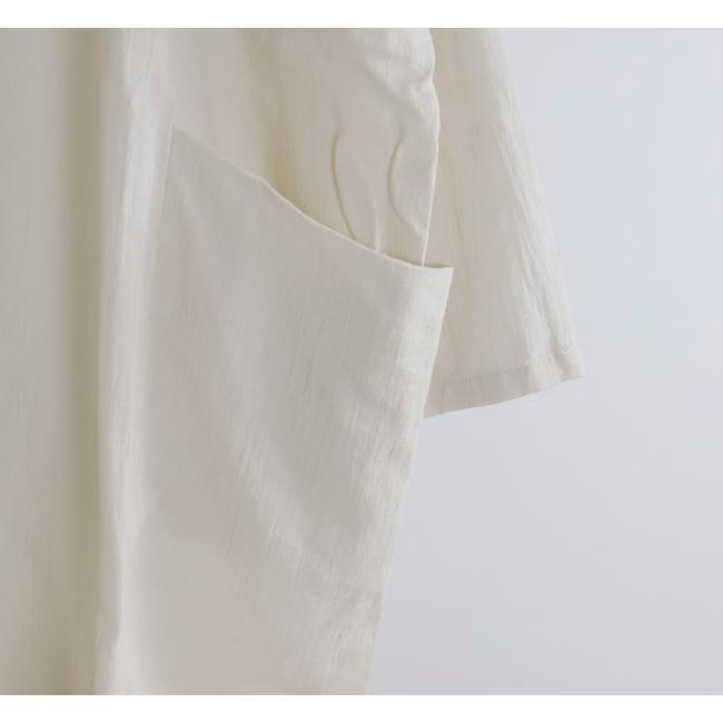 evam eva エヴァムエヴァ コットンシャツワンピース cotton shirt one-piece 251T075 |  | 13