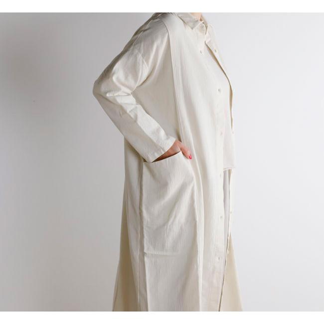 evam eva エヴァムエヴァ コットンシャツワンピース cotton shirt one-piece 251T075 |  | 02