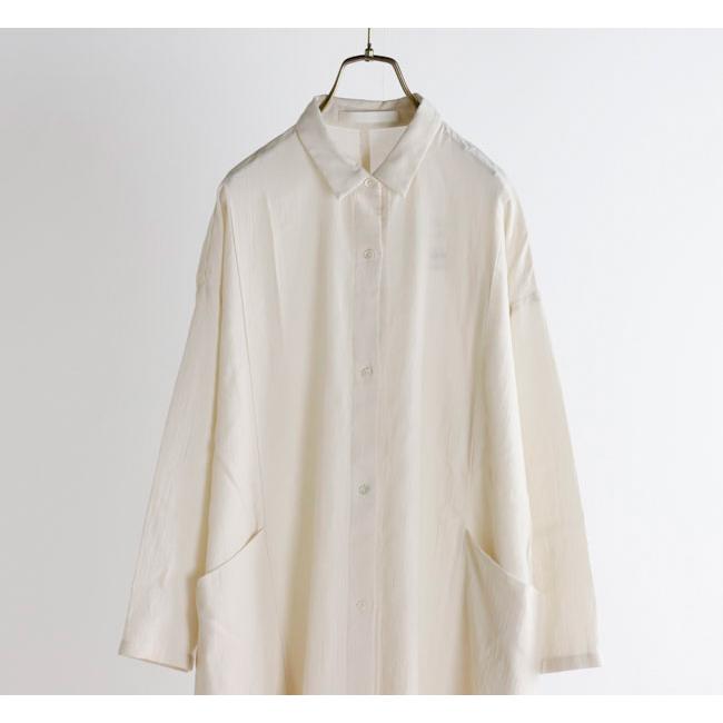evam eva エヴァムエヴァ コットンシャツワンピース cotton shirt one-piece 251T075 |  | 09