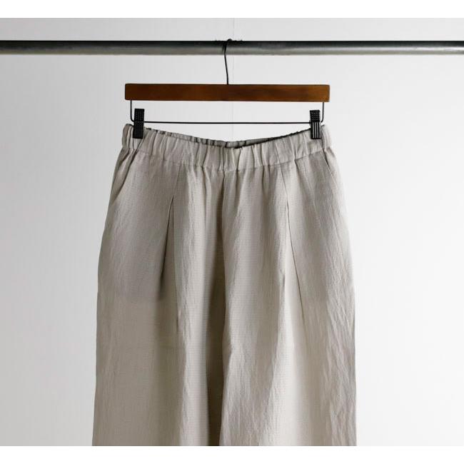 evam eva エヴァムエヴァ リネンシルクタックパンツ linen silk tuck pants　E251T129 |  | 11