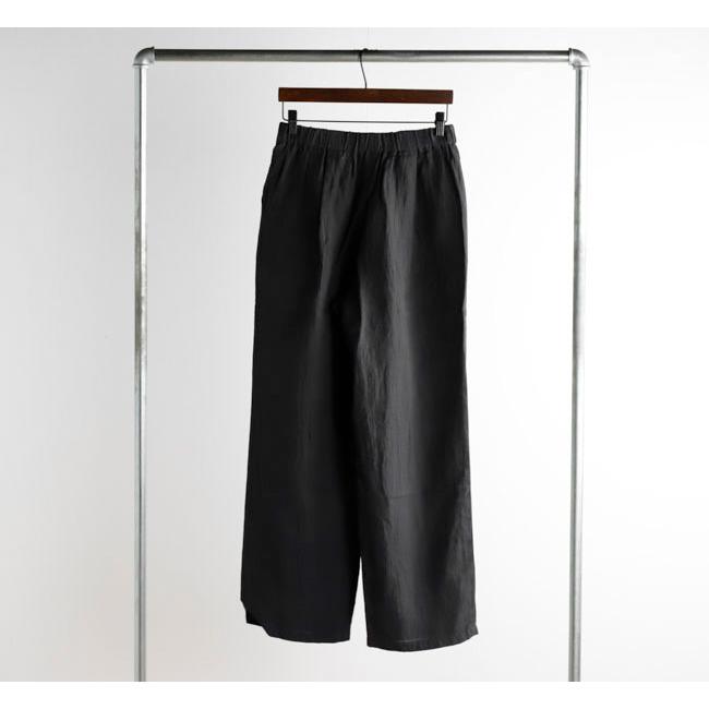 evam eva エヴァムエヴァ リネンシルクタックパンツ linen silk tuck pants　E251T129 |  | 08