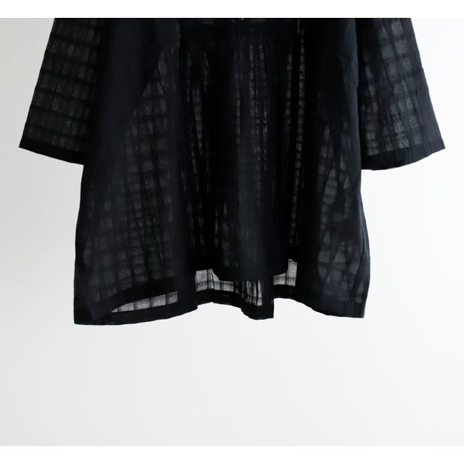 evam eva エヴァムエヴァ シャドウチェック ギャザープル