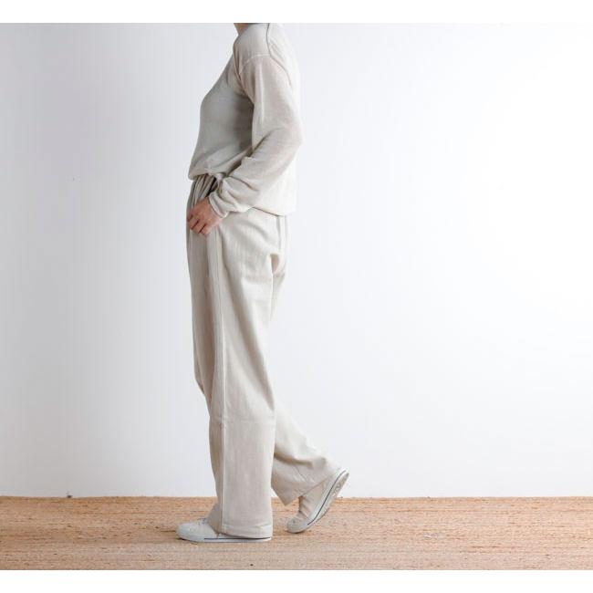 evam eva エヴァムエヴァ ワイドパンツ wide pants E002T082 |  | 02