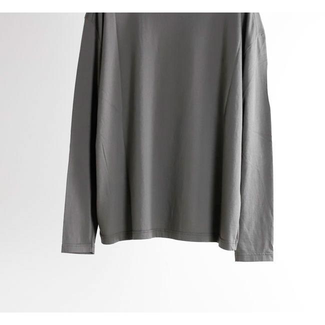 evam eva エヴァムエヴァ オーガニックコットン カットソー タートルネック cut&sew turtleneck E253C028 |  | 13