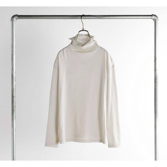 evam eva エヴァムエヴァ オーガニックコットン カットソー タートルネック cut&sew turtleneck E253C028 |  | 05