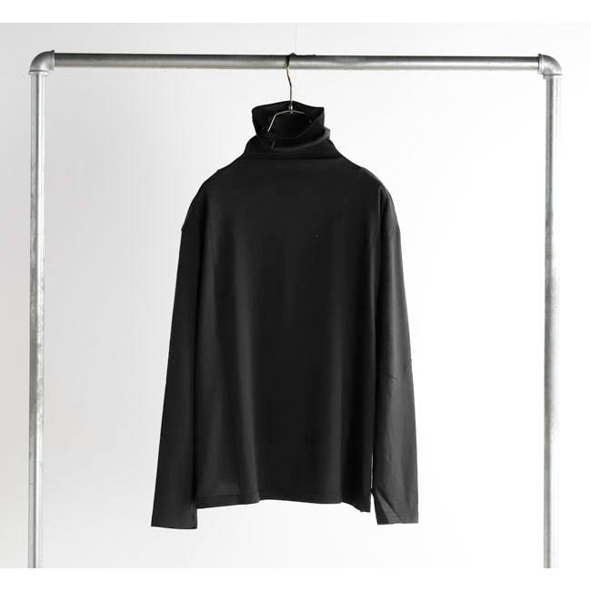 evam eva エヴァムエヴァ オーガニックコットン カットソー タートルネック cut&sew turtleneck E253C028 |  | 07