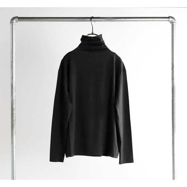 evam eva エヴァムエヴァ オーガニックコットン カットソー タートルネック cut&sew turtleneck E253C028 |  | 08